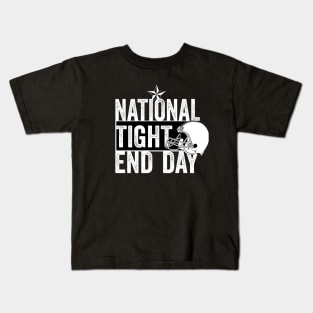 national tight end day Kids T-Shirt